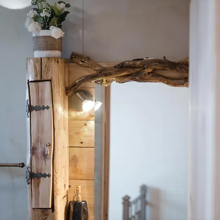Wooden Oasis In Center *